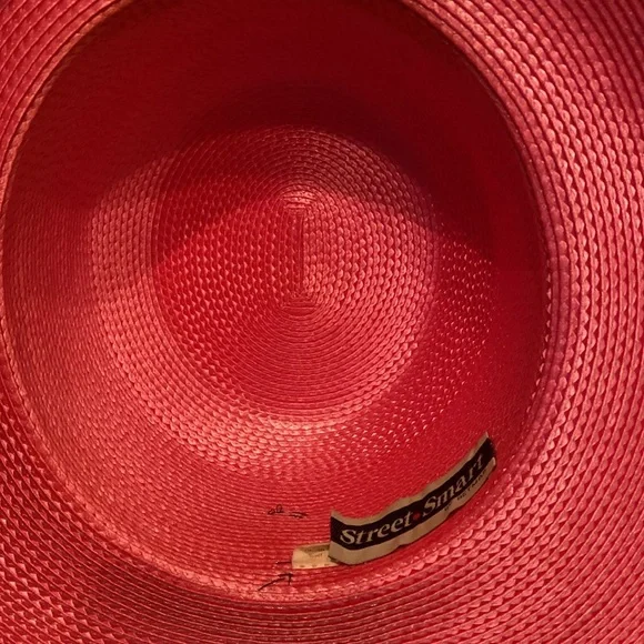 Stylish Hot Pink Dress Church Hat by Betmar ( Street Smart) Stylish Hot Pink Dress Church Hat by Betmar ( Street Smart) main image 4
